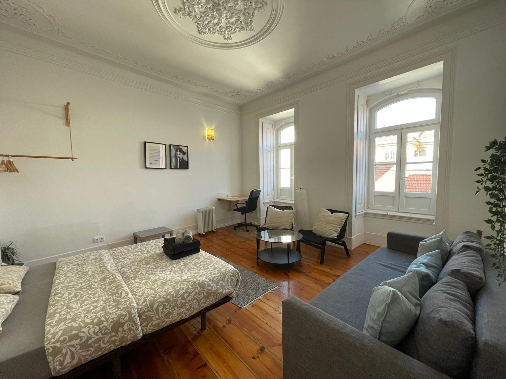 Embassy Arriaga Private Elegance Rooms In Stylish Shared Apartment Lisabona Exterior foto